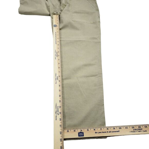 Sanctuary 32 Womens Khaki Pants Straight Leg Beige Tan Pockets Cotton Stretch - Picture 4 of 11